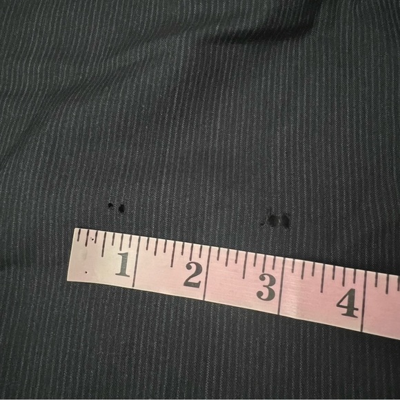 Burberry  Authentic Grayish Blue striped Straight Leg Trouser Pants - Picture 16 of 16